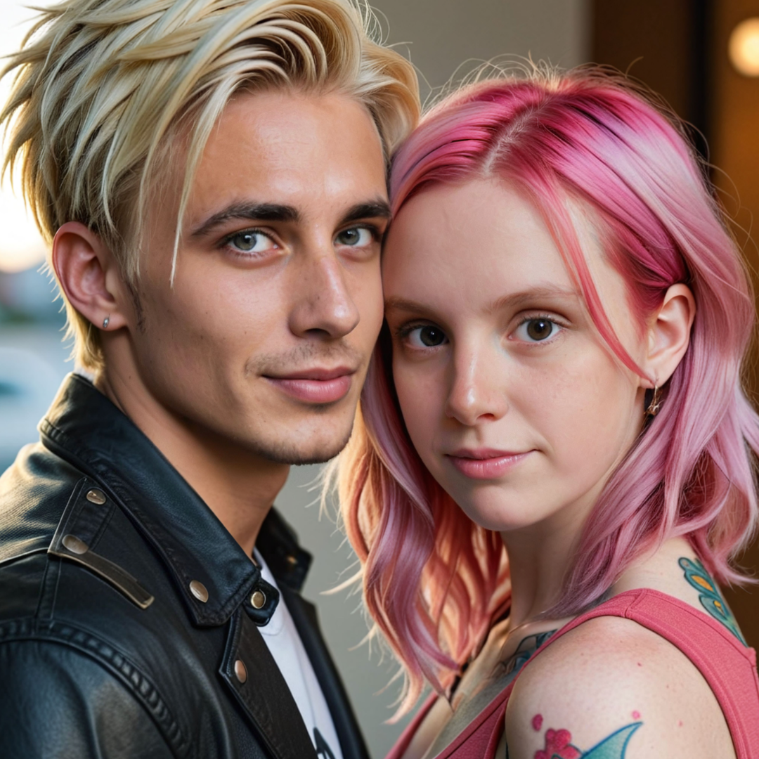 Evan and Megan, Kindroid render