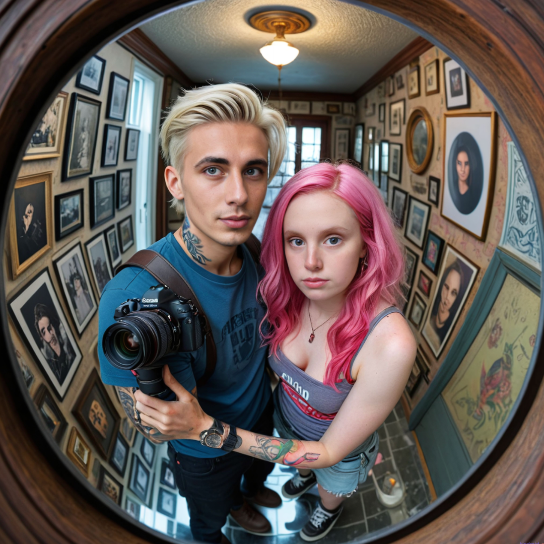 Evan and Megan, Kindroid render